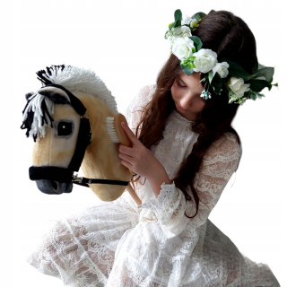 SET (HOBBY HORSE-FIORD- PREMIUM-HALLAR-REINS-LAK HRIVA-FORMÁT A3